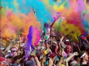 Good Quality Events Party Supplies Certified Organic Hoil Powder Global Various Color Holi Powder Party Color Run