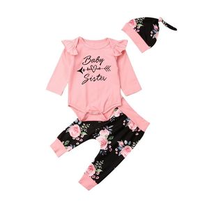 Gots Oekotex Pasgeboren Baby 100% Zacht Katoenen Baby Meisje Kleding Jumpsuit Rompertjes Kleding Set