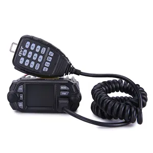 Walkie talkie qyt de 25 w, banda dupla KT-8900D, 136-174mhz, 400-480mhz, tela lcd colorida mini walkie talkie rádio móvel