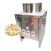 Machine industrielle électrique à éplucher l'ail - Multifonctionnelle, petite taille, haute efficacité, durable, production de 30 kg/h, 98 % des légumes utilisables