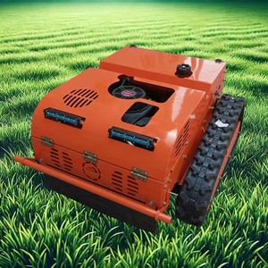 9HP xi lanh đơn Bush Cutter Máy DIY lớp theo dõi xăng Powered với điều khiển từ xa - Product Image 1