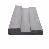 Bande d'étanchéité de voie concave ferroviaire en forme de U boîte en béton poutre cellulaire EPDM mousse coffrage coulis joint d'arrêt
