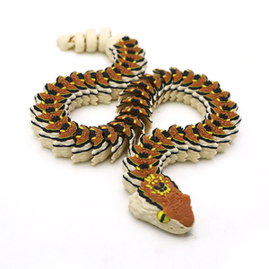 Figurines créatives et jouets de simulation tendance : Ornements de bureau multicolores en 3D imprimés, artisanat Viper transfrontalier, cadeaux - Product Image 3