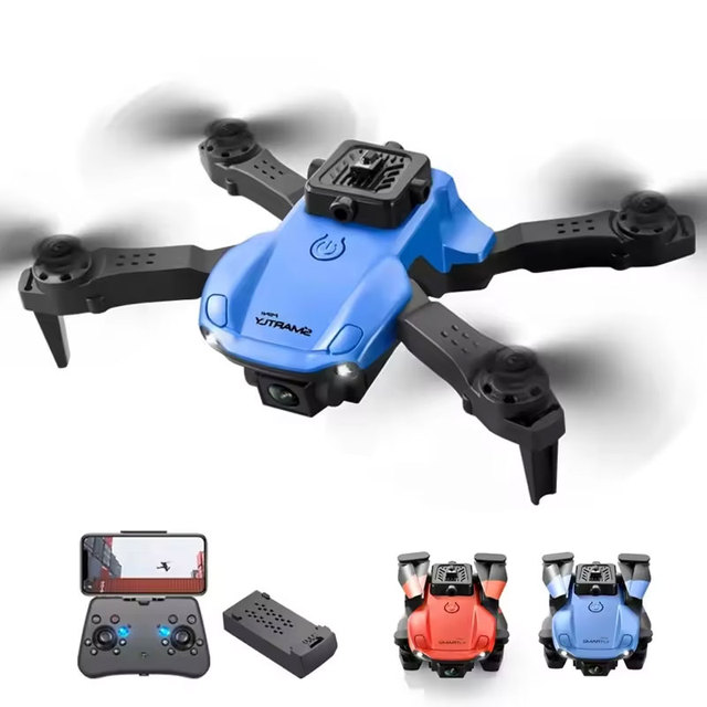 Foldable Quadcopter Helicopter Toys Gift Drone Mini Folding Four-sided Obstacle Avoidance RC Camera Four-axis Aircraft Drones