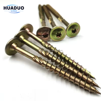 Vis de fixation pour terrasse en acier inoxydable 304 316 de haute qualité # 8 # 9 # 10 Vis à tête double filetée Torx pour terrasses en bois