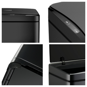 50L 13 galloni sensore automatico armadio da cucina intelligente pubblico commerciale carta medica metallo riciclare grandi bidoni della spazzatura soft close - Product Image 5