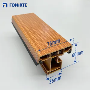 Напрямую с фабрики OEM ODM производство высококачественных дверей пластиковые экструзионные окна поставщик ПВХ профиль ПВХ