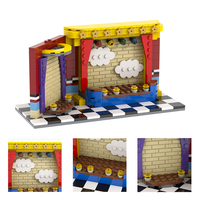 MOC1423 Ours de Minuit Scène Briques DIY Jouets Éducatifs Modèle à Assembler Cadeaux pour Enfants Ensemble de Blocs de Construction Juguetes