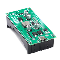 Type-C 15W 3A 18650 Lithium Battery Charger Module DC-DC Step Up Booster Fast Charge UPS Power Supply / Converter 5V 9V 12V