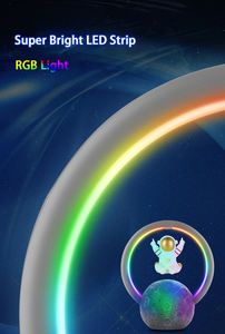 टीएफ के साथ सर्वश्रेष्ठ ब्लूटूथ स्पीकर rgb ब्लूटूथ स्पीकर, यूएसबी चुंबकीय समतल अंतरिक्ष यात्री वातावरण लैंप ब्लूटूथ लाइट स्पीकर - Product Image 3