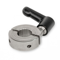 Usinage CNC de précision Collier d'arbre monobloc en acier inoxydable en aluminium personnalisé Pince rapide de différentes tailles