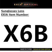 Lentes Fotocromáticas Grises EXIA X6B, Color Base Degradado Azul, SHMC UV400, Lentes de Sol