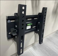 Support TV inclinable Bangke en acier laminé à froid LED TV Stands Rack sur le mur 15-43 pouces écran plat réglage de la hauteur