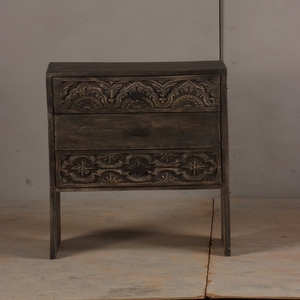 Mesa de Noche de Madera con Cajón de Almacenamiento y Aspecto Elegante, Muebles de Dormitorio para el Hogar, Suministros al por Mayor - Product Image 4