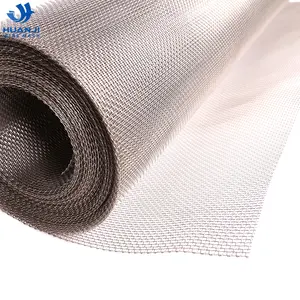 SS304 316 100Mesh 0.1mm Treillis métallique tissé en acier inoxydable/tamis filtrant/tissu en treillis métallique