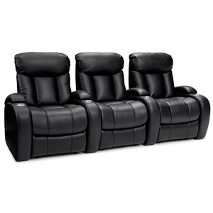 <span class=keywords><strong>Accoudoir</strong></span> de canapé inclinable électrique en cuir avec porte-gobelet, confortable, 3 pièces - Product Image 1