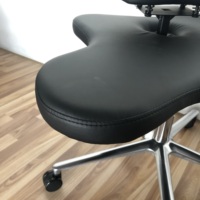 Chaise de bureau à domicile à jambes croisées chaise d'âme réglable