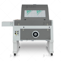 Machine de découpe et gravure au Laser CO2, carte d'invitation pour fêtes de mariage ou d'affaires, 1 pièce