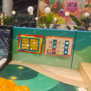 แผงควบคุมสำหรับเด็กเล่นในร่มแบบนุ่มติดผนังจังหวะเกมสำหรับเด็ก - Product Image 4