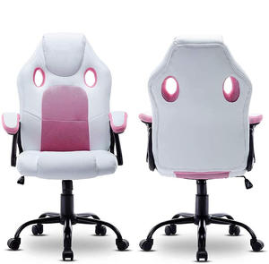 Silla <span class=keywords><strong>Gamer</strong></span> Económica de Bajo <span class=keywords><strong>Precio</strong></span>, Giratoria 360 Grados, Metálica, Deslizante, de Cuero, para Estudiantes, Oficina en Casa, Cibercafé, Silla de Computadora - Product Image 1