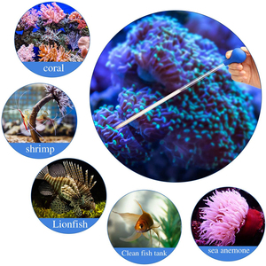 Arrecife anémonas salmuera camarones la mayoría de los organismos de <span class=keywords><strong>acuario</strong></span> pipeta acrílico peces marinos Coral herramienta de comida alimentador de Coral - Product Image 6