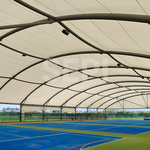 Pvdf PTFE bóng đá không thấm nước sân tennis thể thao tòa Lều mái căng màng cấu trúc cho sân vận động ngoài trời mái - Product Image 6