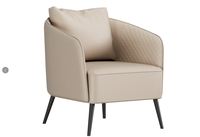 Ensemble de canapés de bureau modernes pour PDG, en cuir PU, design durable, pour bureau à domicile et salon