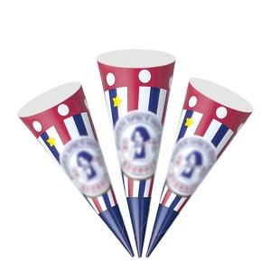 Emballage <span class=keywords><strong>de</strong></span> cône <span class=keywords><strong>de</strong></span> crème glacée à paroi unique recyclable <span class=keywords><strong>de</strong></span> vente d'usine directe <span class=keywords><strong>de</strong></span> ZJPACK avec du papier blanc enduit pour <span class=keywords><strong>les</strong></span> boissons carbonatées <span class=keywords><strong>de</strong></span> vin - Product Image 6
