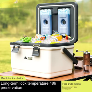 Glacière isotherme portable avec logo personnalisé pour le camping en plein air et les pique-niques Solution <span class=keywords><strong>de</strong></span> stockage des aliments Offre Spéciale Pe Glacière - Product Image 3