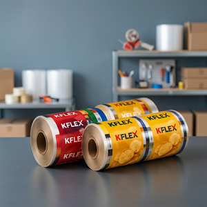 Rollos de Plástico Impresos Personalizados Kflex, Impresión por Grabado, Rollos de Embalaje para Alimentos para Grandes Volúmenes - Product Image 5