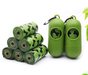 Nouveau Distributeur Portable Personnalisable de Sacs à Déchets Biodégradables pour Animaux de Compagnie, Coque de Collecteur de Sacs à Crottes de Chien avec Conception de Toilette Intégrée - Product Image 1