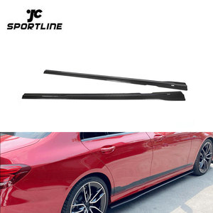 Jupes latérales de voiture en Fiber de carbone W213 E63 pour <span class=keywords><strong>Mercedes</strong></span> <span class=keywords><strong>Benz</strong></span> <span class=keywords><strong>E350</strong></span> E450 E63 <span class=keywords><strong>AMG</strong></span> Sport Sedan 2016- <span class=keywords><strong>2022</strong></span> - Product Image 1