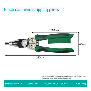 Alicates Pelacables Eléctricos Industriales 8 en 1, Herramienta Multifuncional para Pelar Cables - Product Image 4