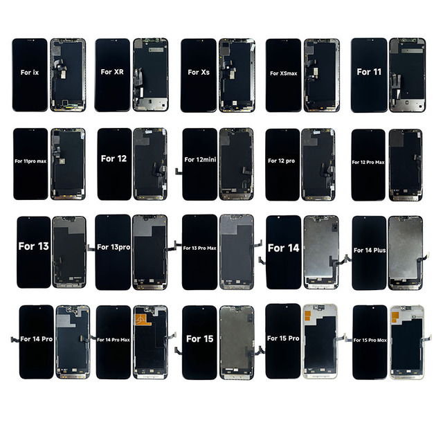 High Quality ZHIYAN Brand Factory Price Mobile Phone Display for iphone 11 12 13 14 15 16 17TFT OLED Screen with 1 Year Warranty