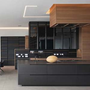 Console de rangement en bois moderne sur mesure pour la maison, la cuisine, le salon, l'hôtel, la salle à manger, le bar à domicile, meubles, buffets, OEM/ODM - Product Image 1