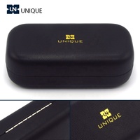 Vente en gros d'ensemble d'étuis à lunettes en velours de luxe personnalisé boîtes de lunettes à bas quantité minimale de commande avec logo d'emballage de lunettes de soleil