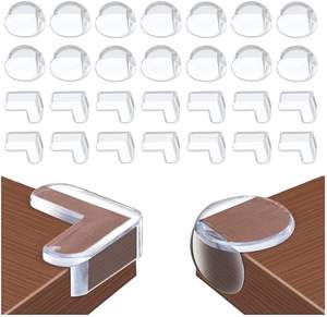 Baby-Sicherheits-Eckschutzgänge, Premium-klarer <span class=keywords><strong>M</strong></span>öbelrand-Eckschutz mit starken 3M-Aufklebern klebend, Babyschutztisch - Product Image 4