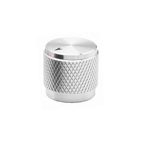 Perilla de potenciómetro lineal de aluminio CNC moleteada de 12.5x15.5mm para mecanizado, para control de volumen de audio en amplificadores DAC OEM - Product Image 4