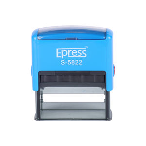 Venta al por mayor Custom Express 58*22mm sello de goma autoentintable máquina láser sello de plástico de oficina - Product Image 5