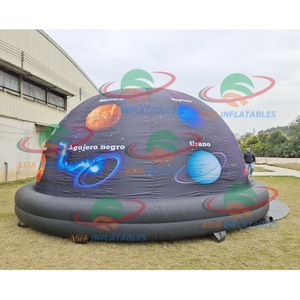 Inflatable 5M/8M <span class=keywords><strong>planetarium</strong></span> chiếu Dome Lều Oxford chất liệu với Máy thổi khí PVC sàn Mat cho các sự kiện trường học - Product Image 6