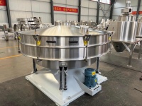 Tamis vibrant rotatif en acier inoxydable de qualité alimentaire, directement de l'usine, pour un tamisage hygiénique