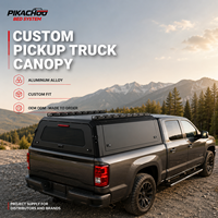 Tapa de Caja de Camioneta de Aleación de Aluminio de Alta Resistencia, Ajuste Personalizado para Toyota Tacoma, Modificación Todoterreno, Suministro para Proyectos OEM y ODM