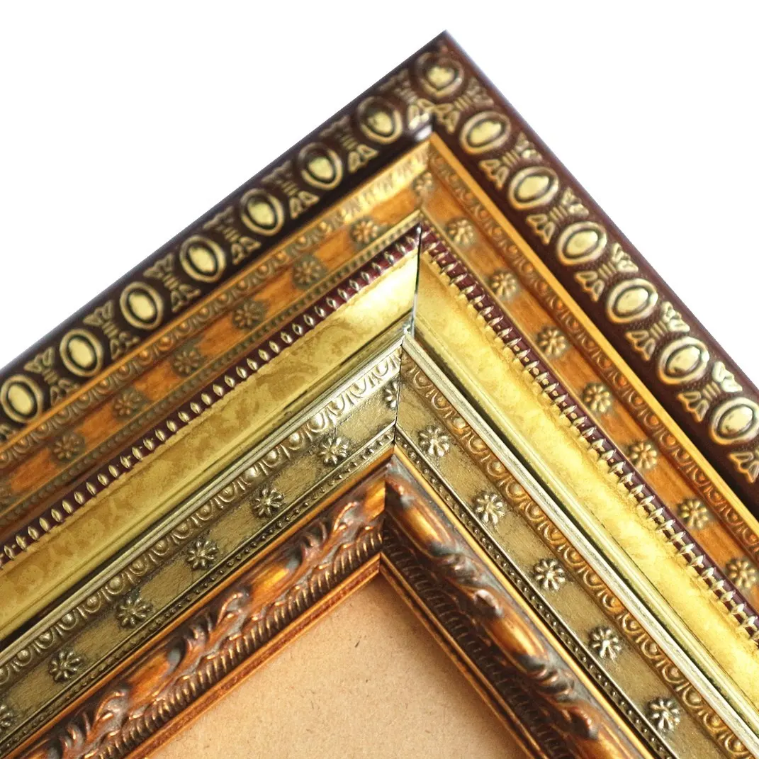 Gallery Frame Molding Polystyrene Picture Frame & PS Frame Molding Custom for Wall Decoration