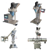 Machine de remplissage à vis sans fin pour poudre de Chebe de 50 à 500 g, petite table de travail, remplisseuse à vis sans fin pour poudre de café et d'épices de 100 g