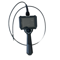 Écran IPS de 4,5 pouces HD, rotation à 360°, boroscope articulé portable, endoscope étanche à quatre directions de guidage