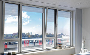 <span class=keywords><strong>หน้าต่าง</strong></span>กระจกกลางแจ้งปรับได้ตามต้องการพร้อมกรอบอลูมิเนียมอัลลอยด์ทนทานดีไซน์แบบเลื่อนและเลี้ยวแบบโมเดิร์น - Product Image 3