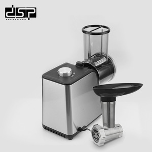 เครื่องบดเนื้อและเครื่องหั่นไฟฟ้า DSP 1000W สแตนเลสสตีลอเนกประสงค์สำหรับผักและเนื้อสัตว์ - Product Image 3