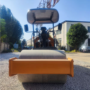 4Ton tek davul titreşimli yol silindiri toprak actor ktör 6 Ton dizel hidrolik tek çelik jant titreşim asfalt yol silindiri - Product Image 2