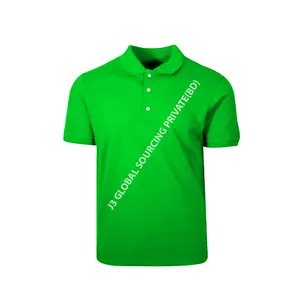100% Katoenen Golf Sublimatie Blanco Heren T-Shirts Custom Logo Polo T Shirt Afdrukken Plus Size Heren Poloshirts Van Bangladesh