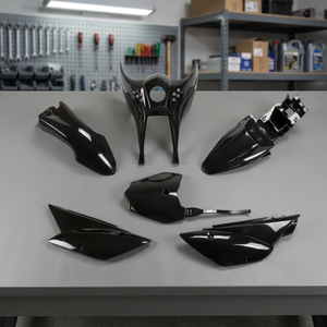 Accessorio in plastica XFUN KA37003001-5411 per Kawasaki KLX 110 2010-2025 Colore Nero - Product Image 2